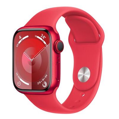 Apple Watch Series 9 GPS + Cellular 41 mm Boîtier en Aluminium (PRODUCT)RED avec Bracelet Sport (PRODUCT)RED M/L Apple Watch Series 9 GPS + Cellular 41 mm Boîtier en Aluminium (PRODUCT)RED avec Bracelet Sport (PRODUCT)RED M/L