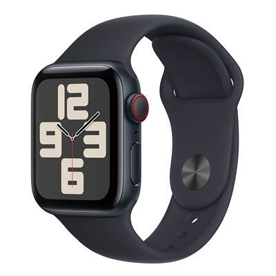 Apple Watch SE GPS + Cellular 40mm Boîtier en Aluminium Minuit avec bracelet sport Minuit S/M Apple Watch SE GPS + Cellular 40mm Boîtier en Aluminium Minuit avec bracelet sport Minuit S/M