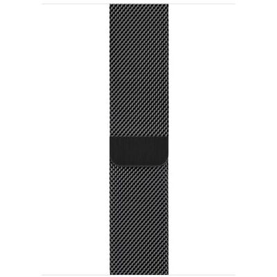 Bracelet Apple Milanaise pour Series 4 44 mm Noir sidéral Bracelet Apple Milanaise pour Series 4 44 mm Noir sidéral