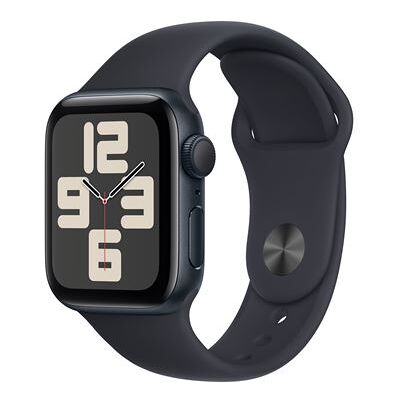 Apple Watch SE GPS 40 mm Boîtier en Aluminium Minuit avec Bracelet Sport Minuit S/M Apple Watch SE GPS 40 mm Boîtier en Aluminium Minuit avec Bracelet Sport Minuit S/M
