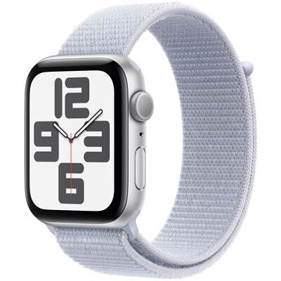 Apple Watch SE GPS 44 mm Boîtier en Aluminium Argent avec Boucle Sport Nuée bleue version 2024 Apple Watch SE GPS 44 mm Boîtier en Aluminium Argent avec Boucle Sport Nuée bleue version 2024