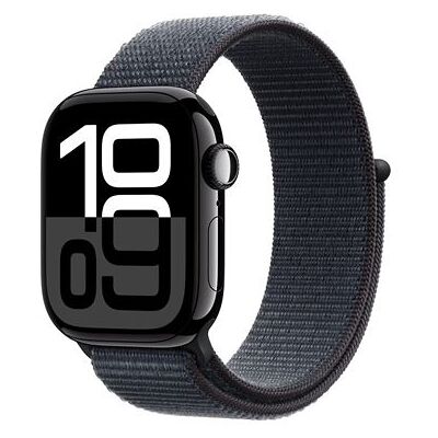 Apple Watch Series 10 GPS 42 mm Boîtier en Aluminium Noir de Jais avec Boucle Sport Encre Violette Apple Watch Series 10 GPS 42 mm Boîtier en Aluminium Noir de Jais avec Boucle Sport Encre Violette