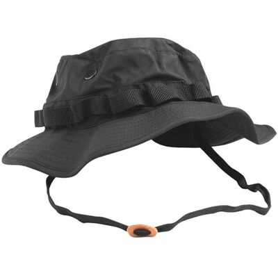 Pas de marque Teesar US GI Trilaminate Boonie Chapeau Noir Noir Pas de marque Teesar US GI Trilaminate Boonie Chapeau Noir Noir