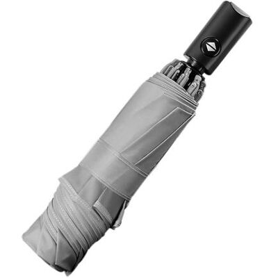 Générique Automatique Parapluie Pliant Arrière Parapluie avec Bandes Réfléchissantes YS054 black Générique Automatique Parapluie Pliant Arrière Parapluie avec Bandes Réfléchissantes YS054 black
