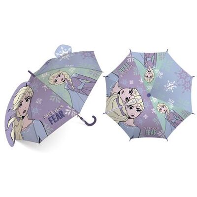Disney parapluie pour enfants Frozen II filles fibre de verre violet/vert Violet Disney parapluie pour enfants Frozen II filles fibre de verre violet/vert Violet
