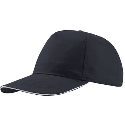 Atlantis - Casquette sandwich START 5 - Mixte (Taille unique) (Bleu marine / blanc) - UTAB211 Bleu Marine / Blanc Atlantis - Casquette sandwich START 5 - Mixte (Taille unique) (Bleu marine / blanc) - UTAB211 Bleu Marine / Blanc