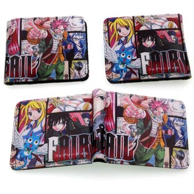 OEM Portefeuille en PU cuir - cadeaux personnalisés - FAIRY TAIL #477 Multicolore OEM Portefeuille en PU cuir - cadeaux personnalisés - FAIRY TAIL #477 Multicolore