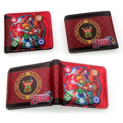 OEM Portefeuille en PU cuir - cadeaux personnalisés - The Legend of Zelda #482 Multicolore OEM Portefeuille en PU cuir - cadeaux personnalisés - The Legend of Zelda #482 Multicolore