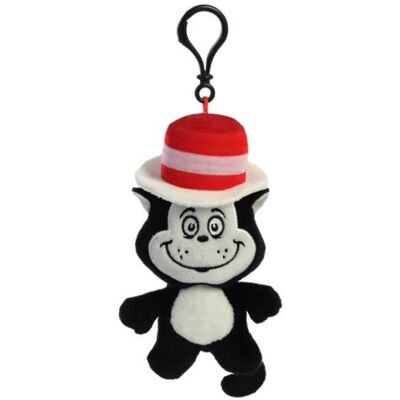Dr. Seuss Cat Dans Le Chapeau En Peluche Sac Clip Noir Dr. Seuss Cat Dans Le Chapeau En Peluche Sac Clip Noir