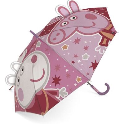 Nickelodeon parapluie Peppa Pig & Suzy Sheep junior 48 cm rose Multicolors Nickelodeon parapluie Peppa Pig & Suzy Sheep junior 48 cm rose Multicolors