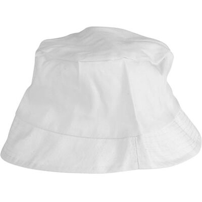 Creotime chapeau de soleil blanc 54 cm Blanc Creotime chapeau de soleil blanc 54 cm Blanc