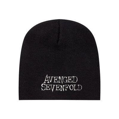Avenged Sevenfold Bonnet Logo noir - Taille Taille unique Noir Avenged Sevenfold Bonnet Logo noir - Taille Taille unique Noir