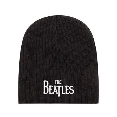 The Beatles Bonnet Drop T Logo noir The Beatles Bonnet Drop T Logo noir