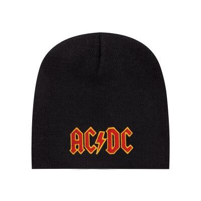 AC/DC Bonnet Logo noir - Taille Taille unique Noir AC/DC Bonnet Logo noir - Taille Taille unique Noir