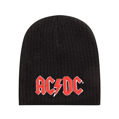 AC/DC Bonnet Logo 3D rouge, noir AC/DC Bonnet Logo 3D rouge, noir
