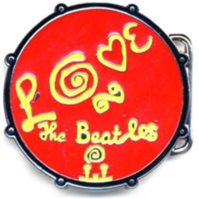 Loud Distribution The Beatles boucle de ceinture Love Drum rouge Loud Distribution The Beatles boucle de ceinture Love Drum rouge