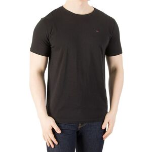 Tommy Jeans Homme T-shirt original en jersey, Noir Noir Tommy Jeans Homme T-shirt original en jersey, Noir Noir