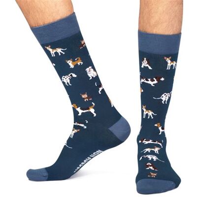 Chaussettes Jimmy Lion Dogs Taille L Multicolore Chaussettes Jimmy Lion Dogs Taille L Multicolore