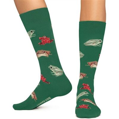 Chaussettes Jimmy Lion Frogs Taille M Multicolore Chaussettes Jimmy Lion Frogs Taille M Multicolore