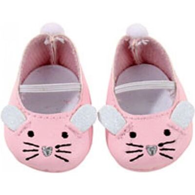 Gotz Chaussures roses souris bébé 30-33cm Rose Gotz Chaussures roses souris bébé 30-33cm Rose