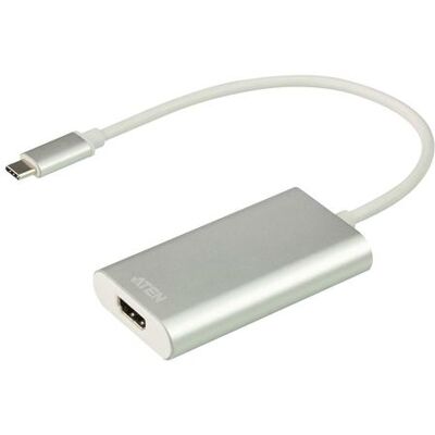 Aten technology Câble adaptateur USB 3.1 Gen1 versHDMI Type A Female Argent/Blanc Blanc Aten technology Câble adaptateur USB 3.1 Gen1 versHDMI Type A Female Argent/Blanc Blanc