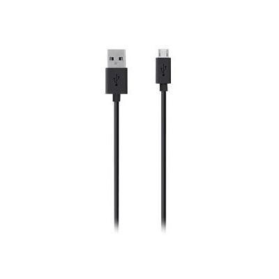 Belkin - USB A vers Micro-USB - 2 m - Noir - Câble Belkin - USB A vers Micro-USB - 2 m - Noir - Câble