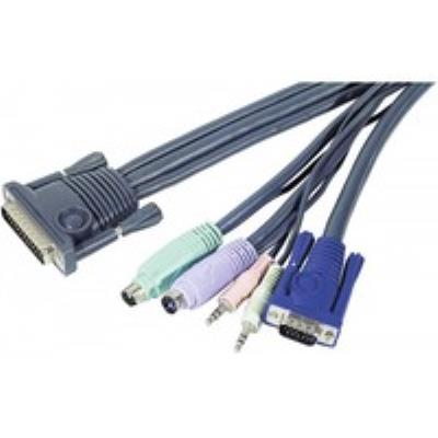 Aten technology ATEN câble clavier/vidéo/souris/audio - 1.8 m Aten technology ATEN câble clavier/vidéo/souris/audio - 1.8 m