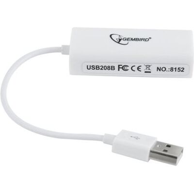 Gembird NIC-U2-02 - Adaptateur réseau - USB 2.0 - 10/100 Ethernet Gembird NIC-U2-02 - Adaptateur réseau - USB 2.0 - 10/100 Ethernet