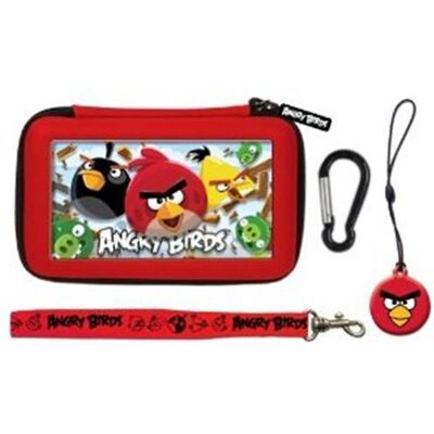 Housse de Protection DEA Angry Birds Rouge pour Nintendo 3DS Rouge Housse de Protection DEA Angry Birds Rouge pour Nintendo 3DS Rouge