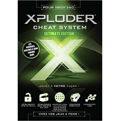 PQUBE Système de triche Xploder Ultimate Edition pour Xbox 360 PQUBE Système de triche Xploder Ultimate Edition pour Xbox 360