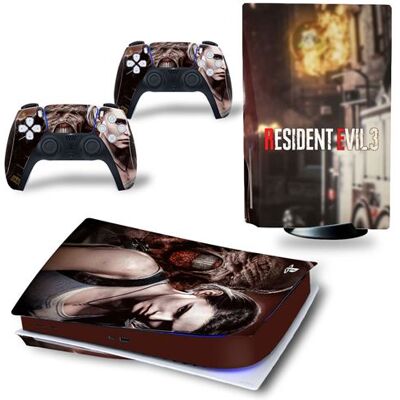 Autocollant Stickers de Protection pour Console Sony PS5 Edition Standard - - Resident Evil (TN-PS5Disk-4401) Autocollant Stickers de Protection pour Console Sony PS5 Edition Standard - - Resident Evil (TN-PS5Disk-4401)