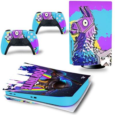 Autocollant Stickers de Protection pour Console Sony PS5 Edition Standard - - Fortnite (TN-PS5Disk-4345) Autocollant Stickers de Protection pour Console Sony PS5 Edition Standard - - Fortnite (TN-PS5Disk-4345)