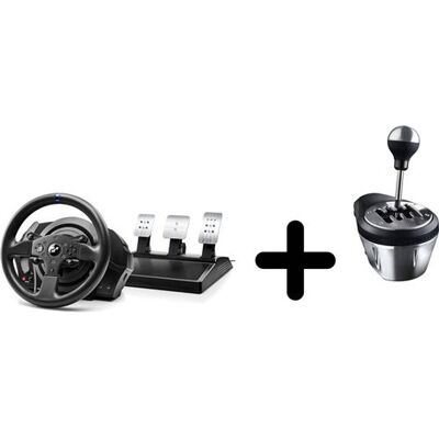 Thrustmaster T300 RS GT + TH8A – Volant et Levier de Vitesse – PS5, PS4 & PC Thrustmaster T300 RS GT + TH8A – Volant et Levier de Vitesse – PS5, PS4 & PC