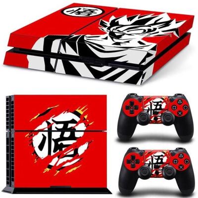 OEM Autocollant Stickers Skin de Protection pour Console et Manette Sony Playstation PS4 - DRAGON BALL #55 OEM Autocollant Stickers Skin de Protection pour Console et Manette Sony Playstation PS4 - DRAGON BALL #55