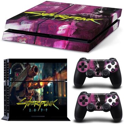 Autocollant Stickers de Protection pour Console Sony PS4 - - Cyberpunk 2077 (TN-PS4-9127) Autocollant Stickers de Protection pour Console Sony PS4 - - Cyberpunk 2077 (TN-PS4-9127)