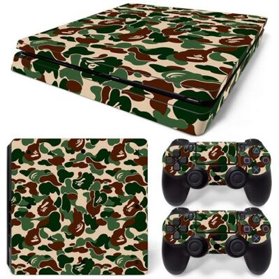 OEM Autocollant Stickers Skin de Protection pour Console et Manette Sony Playstation PS4 Slim #5 OEM Autocollant Stickers Skin de Protection pour Console et Manette Sony Playstation PS4 Slim #5