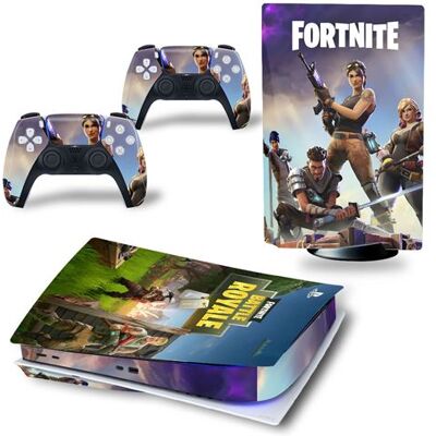 Autocollant Stickers de Protection pour Console Sony PS5 Edition Standard - - Fortnite (TN-PS5Disk-4312) Autocollant Stickers de Protection pour Console Sony PS5 Edition Standard - - Fortnite (TN-PS5Disk-4312)