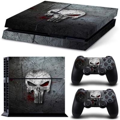 OEM Autocollant Stickers Skin de Protection pour Console et Manette Sony Playstation PS4 - Squelette #18 OEM Autocollant Stickers Skin de Protection pour Console et Manette Sony Playstation PS4 - Squelette #18