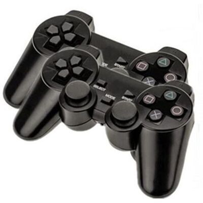 Pack de double manettes noir PS3 Noir Pack de double manettes noir PS3 Noir