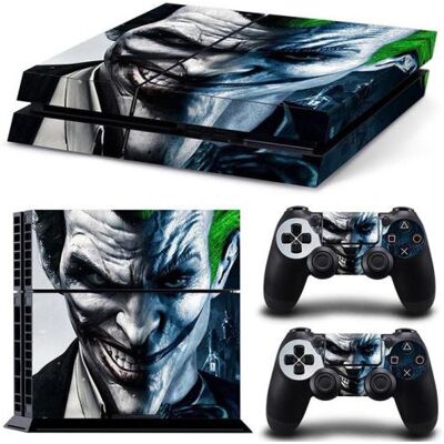 OEM Autocollant Stickers Skin de Protection pour Console et Manette Sony Playstation PS4 - Joker #38 OEM Autocollant Stickers Skin de Protection pour Console et Manette Sony Playstation PS4 - Joker #38