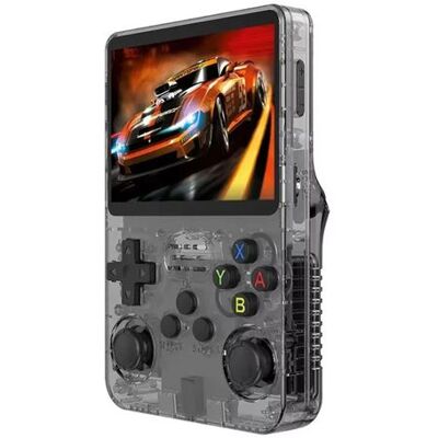 Console de jeu SZSMART R36S 3,5 pouces, système open source, 128 Go (20 000 Go) - Gris Console de jeu SZSMART R36S 3,5 pouces, système open source, 128 Go (20 000 Go) - Gris