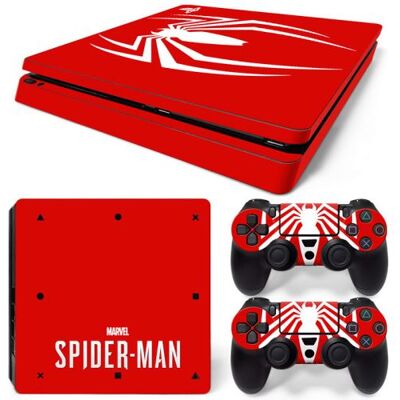 OEM Autocollant Stickers Skin de Protection pour Console et Manette Sony Playstation PS4 Slim - Spiderman #11 OEM Autocollant Stickers Skin de Protection pour Console et Manette Sony Playstation PS4 Slim - Spiderman #11
