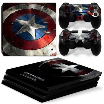 OEM Autocollant Stickers Skin de Protection pour Console et Manette Sony Playstation PS4 Pro #14 OEM Autocollant Stickers Skin de Protection pour Console et Manette Sony Playstation PS4 Pro #14
