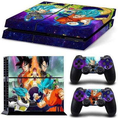 OEM Autocollant Stickers Skin de Protection pour Console et Manette Sony Playstation PS4 - DRAGON BALL #64 OEM Autocollant Stickers Skin de Protection pour Console et Manette Sony Playstation PS4 - DRAGON BALL #64