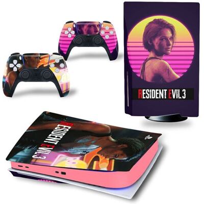 Autocollant Stickers de Protection pour Console Sony PS5 Edition Standard - - Resident Evil (TN-PS5Disk-4386) Autocollant Stickers de Protection pour Console Sony PS5 Edition Standard - - Resident Evil (TN-PS5Disk-4386)