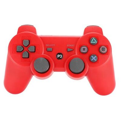 Marque Générique Manette de jeu sans fil Bluetooth intelligente pour PS3(rouge ) Marque Générique Manette de jeu sans fil Bluetooth intelligente pour PS3(rouge )