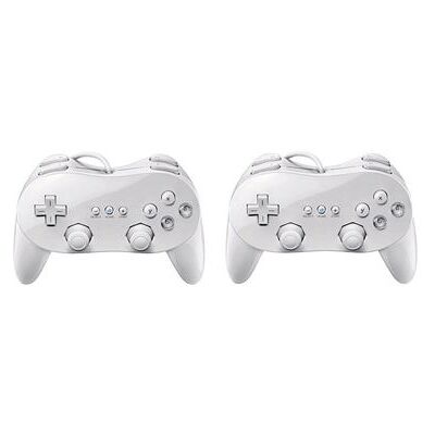 2x Nintendo Wii Manette Classique Controleur PRO 2x Nintendo Wii Manette Classique Controleur PRO