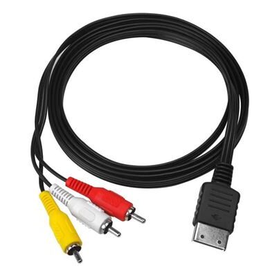 Cable Audio vidéo AV RCA TV Pour Sega Dreamcast - 1,8 mètre Cable Audio vidéo AV RCA TV Pour Sega Dreamcast - 1,8 mètre