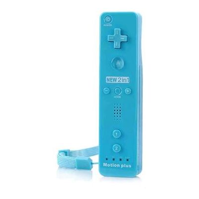 Télécommande Wiimote plus (Motion plus inclus) pour Nintendo Wii et Wii U - Bleu - Straße Game ® Télécommande Wiimote plus (Motion plus inclus) pour Nintendo Wii et Wii U - Bleu - Straße Game ®