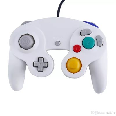 Manette pour Nintendo Wii, Wii U et Gamecube - Blanc - Straße Game ® Manette pour Nintendo Wii, Wii U et Gamecube - Blanc - Straße Game ®